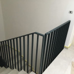 železna ograja za stopnišče antracit