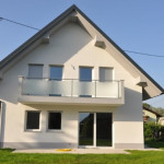 balkonska ogaja na hiši