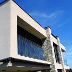 steklena moderna balkonska ograja